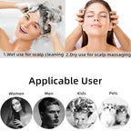 BTYMS Hair Scalp Scrubber Shampoo Brush - Image 6