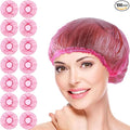 100Pcs Pink Disposable Shower Caps by Unknown