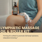 Lymphatic Massage Oil & Roller Kit - Image 3