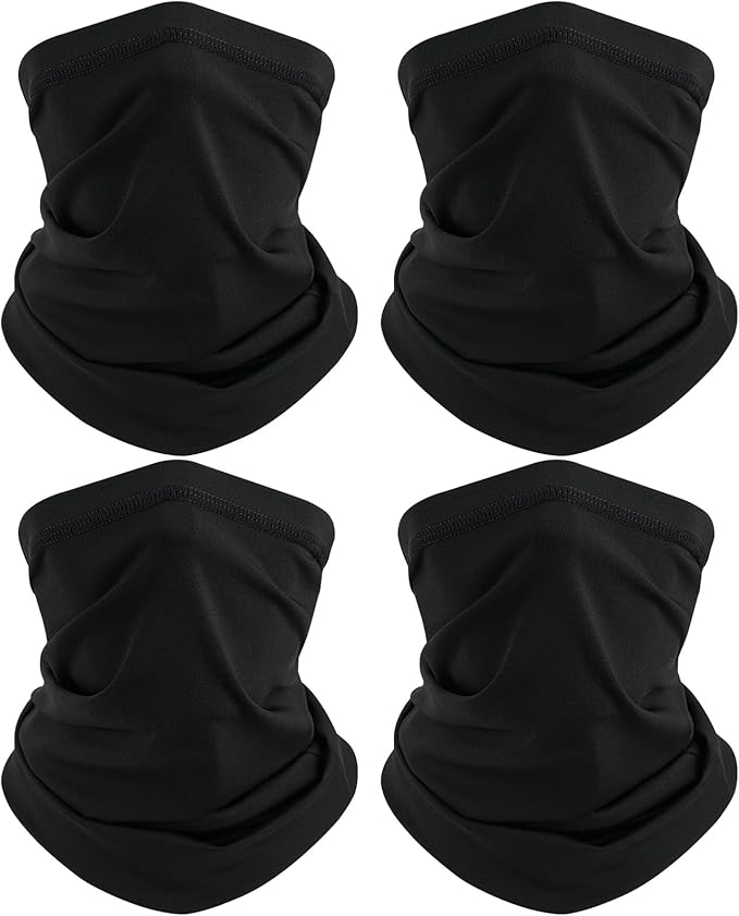 TICONN Neck Gaiter Face Cover Scarf, Neck Warmer Breathable Sun & Wind-proof by TICONN
