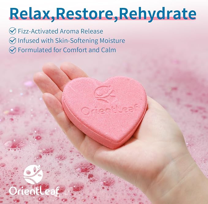 ORIENTLEAF Bath Bombs for Women, Stocking Stuffers, Bath Bombs Fruit Scented - Image 3