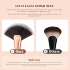 Docolor Fan Brush Finishing Powder Brush Multi-use Brush - Image 6