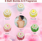 Bath Bombs Gift Set, Shea & Coco Butter Dry Skin Moisturize, Birthday Mothers - Image 3