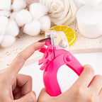 Hot Pink Acrylic Nail Clipper, Dial Clippers - Image 4