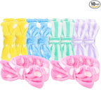 Casoty 10 Pcs Spa Headbands, Makeup Headband by Casoty