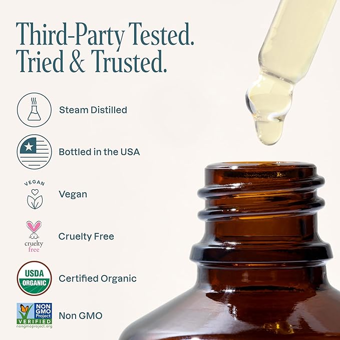 Cliganic Organic Rosemary Essential Oil, 100% Pure Natural, - Image 3