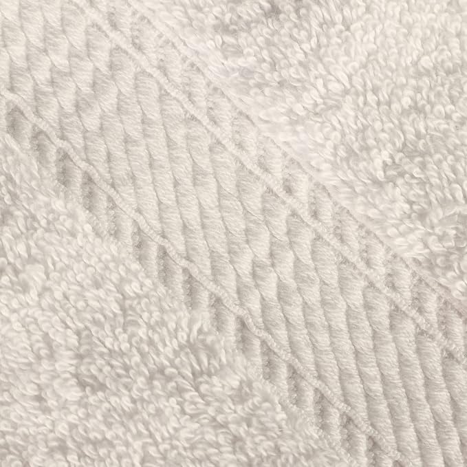 SUPERIOR Egyptian Cotton Pile 8 Piece Towel Set, Includes 2 Bath, 2 Hand - Image 4