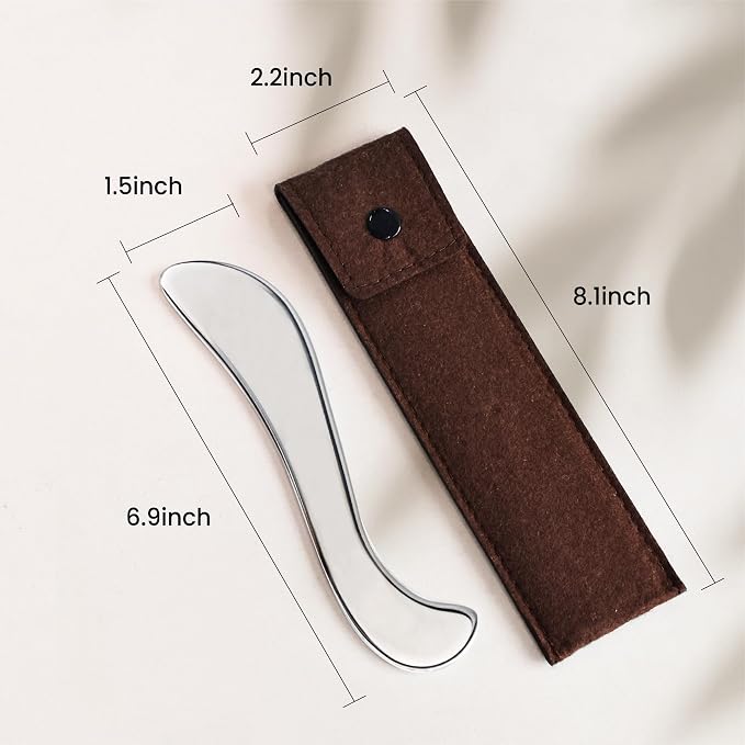 Muscle Scraper Tools, Stainless Steel Guasha Tool - Image 6