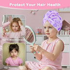 FIOBEE Microfiber Hair Towel Wrap - Image 7