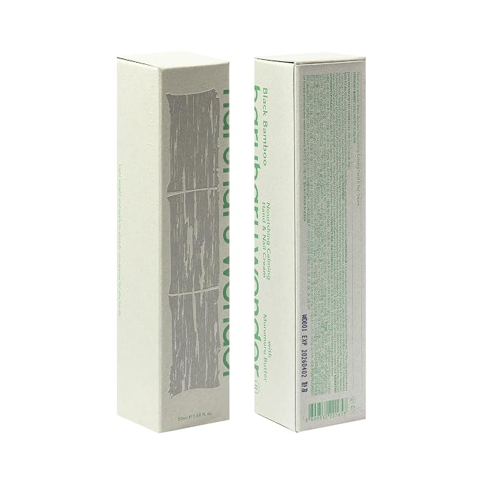 HARUHARU wonder Black Bamboo Nourishing Calming Hand & Nail Cream, Deep - Image 8