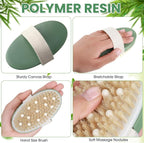 Gejoy 10 Pcs Dry Brushing Body Brush - Image 3