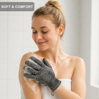 Exfoliating Gloves with Hanging Loop - Image 5