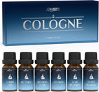 SALUBRITO Cologne Fragrance Oils, Premium Essential Oil Set by Salubrito