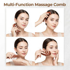 Wooden Scalp Massager & Hair Scrubber, Head Massager Brush - Image 4