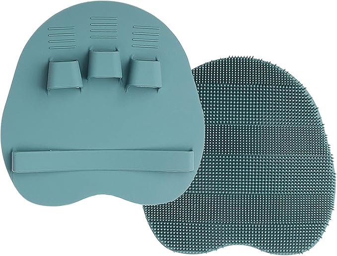 1 Pack Soft Silicone Shower Brush Body Wash Bath Exfoliating Skin Massage by Hommiesafe