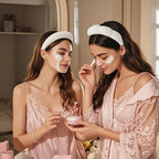 2Pcs Spa Headband for Washing Face & 1 Pair Wristband Set - Image 3