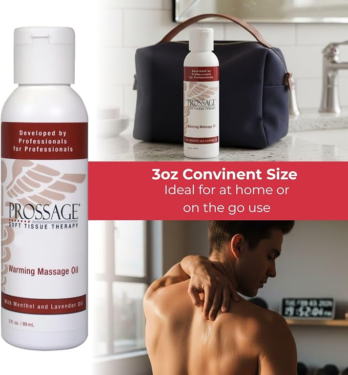 Prossage Heat Warming Relief Massage Oil - Image 5