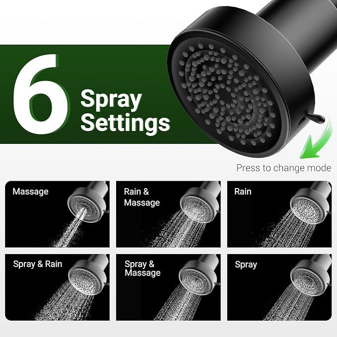 Filtered Shower head for Healthier Hair & Skin – Removes Chlorine & Heavy Metals - Image 6