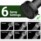Filtered Shower head for Healthier Hair & Skin – Removes Chlorine & Heavy Metals - Image 6