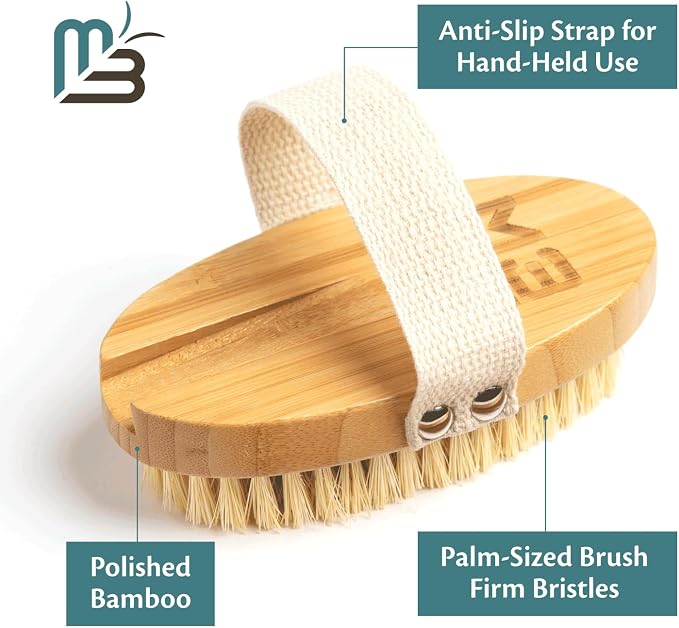 Firm Dry Brush & Shower Brush for Body - Image 5