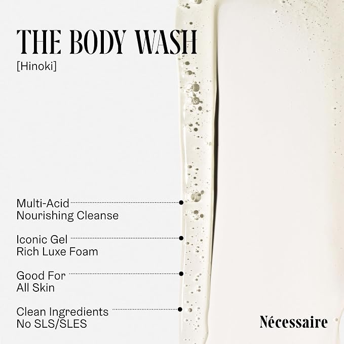 Nécessaire The Body Wash Hinoki. Multi-Oil Shower Gel Body Wash - Image 4