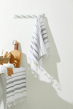 Hand Towels - Set of 2, Decorative Peshtemal Cotton Hand Towels - Image 5