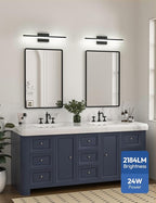 VOLISUN Modern Bathroom Vanity Light 24 inch, 24W Dimmable 5CCT Led Bathroom - Image 6