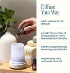 Cliganic Serenity Essential Oils Diffuser Set – Aromatherapy Humidifier - Image 8