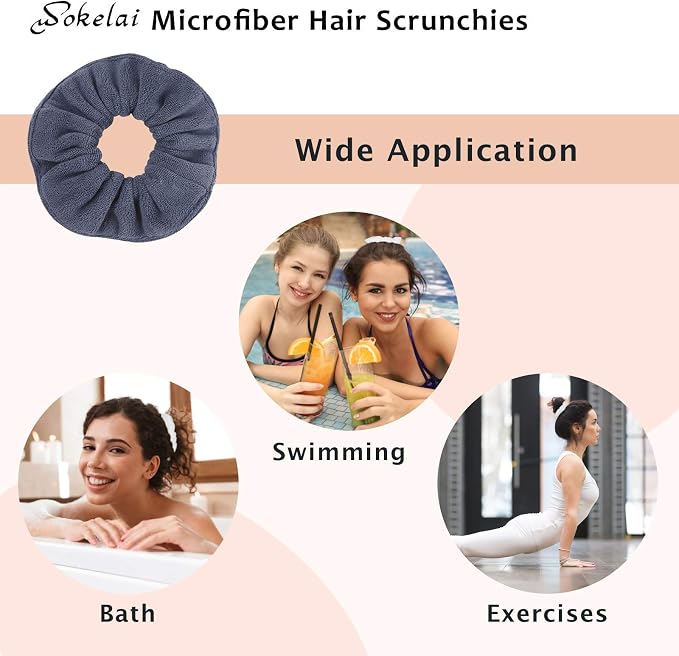 Hair Drying Towel Scrunchies - Image 5