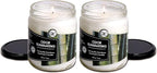 Bamboo Two Pack Odor Eliminating Highly Fragranced Candles - Image 2