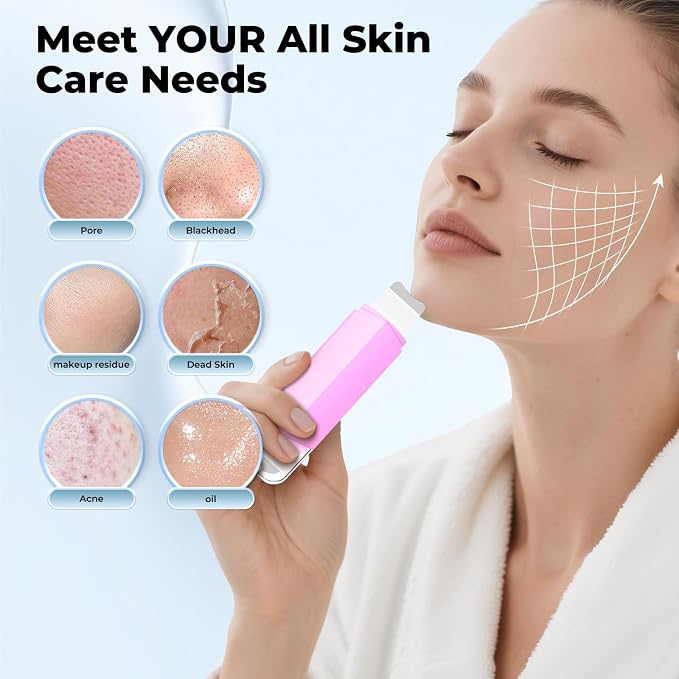 Blackhead Remover Tool Face Scrubber: PETYDOOT Double-Headed Face Spatula Skin - Image 6