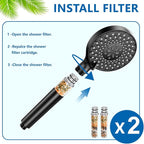 Water Replacement Filter for Shower Head, Compatible - Image 7