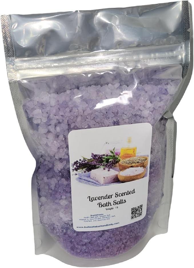 Bath Salts | 1lb Bags | Aromatherapy Gift Lot | Four Different Scents | Bathing - Image 4