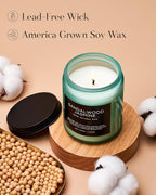M&SENSE Sandalwood Jasmine Scented Candles - Image 3