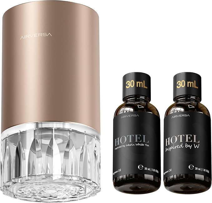 Airversa Waterless Essential Oil Diffuser Starter Kit by Airversa