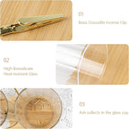 Glass Incense Holder, 2 in1 Incense Sticks Burner Holder - Image 3