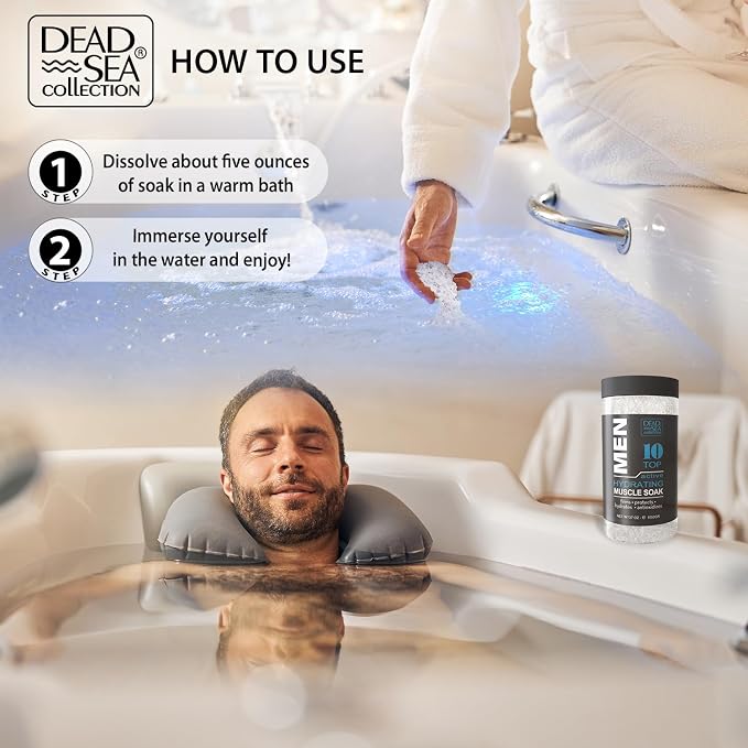 Dead Sea Collection Bath Salts for Men - Image 4