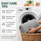 SEISSO 4 Pack Extra Large Bath Towels 63"x35", Bath Sheets - Image 7