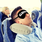 Groom Silk Eye Mask for Sleeping, Groom Black Eye Mask, Bachelorette Gifts - Image 2