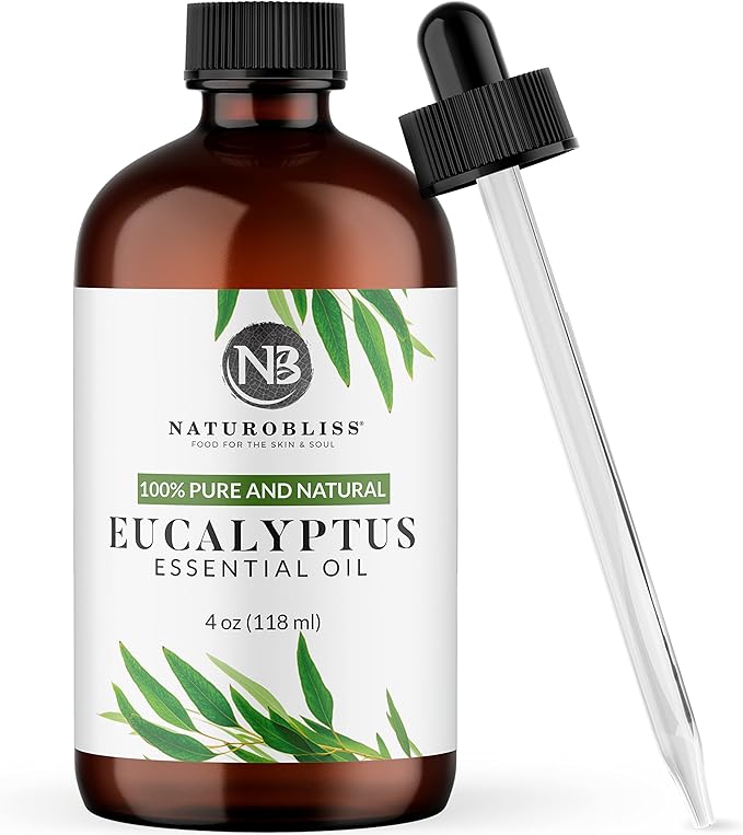 NaturoBliss Essential Oil with Glass Dropper by NaturoBliss