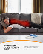 CooCoCo Heating Pad for Neck and Shoulders and Back Pain Relief, HSA Eligible - Image 6