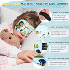 Kids Sleep Mask – 100% Mulberry Silk Eye Mask - Image 3
