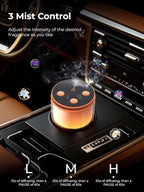 Waterless Diffuser for Essential Oil: Mini Battery Scent Diffuser for - Image 3