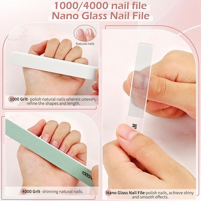 Nail Care Kit, Nail Files and Nail Buffer, Manicure Kit - Image 6