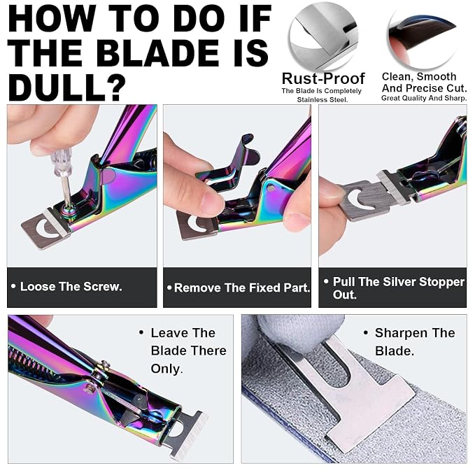 Chameleon Premium Adjustable Nail Clippers - Image 8