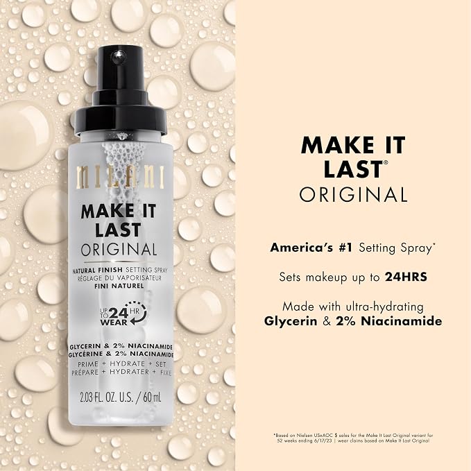 Milani Setting Spray + Primer, Make It Last Original - Image 4