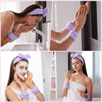 16pcs Skincare Headband Set, Headband Set - Image 3