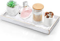 ALELION 13" White Bathroom Vanity Tray by ALELION