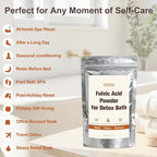 Fulvic Acid Detox Bath Powder 4oz – Natural Mineral Bath Soak - Image 4