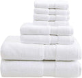 Madison Park 800GSM Bathroom Towel Set of 8 100% Cotton Bath Towel Set by MADISONPARK